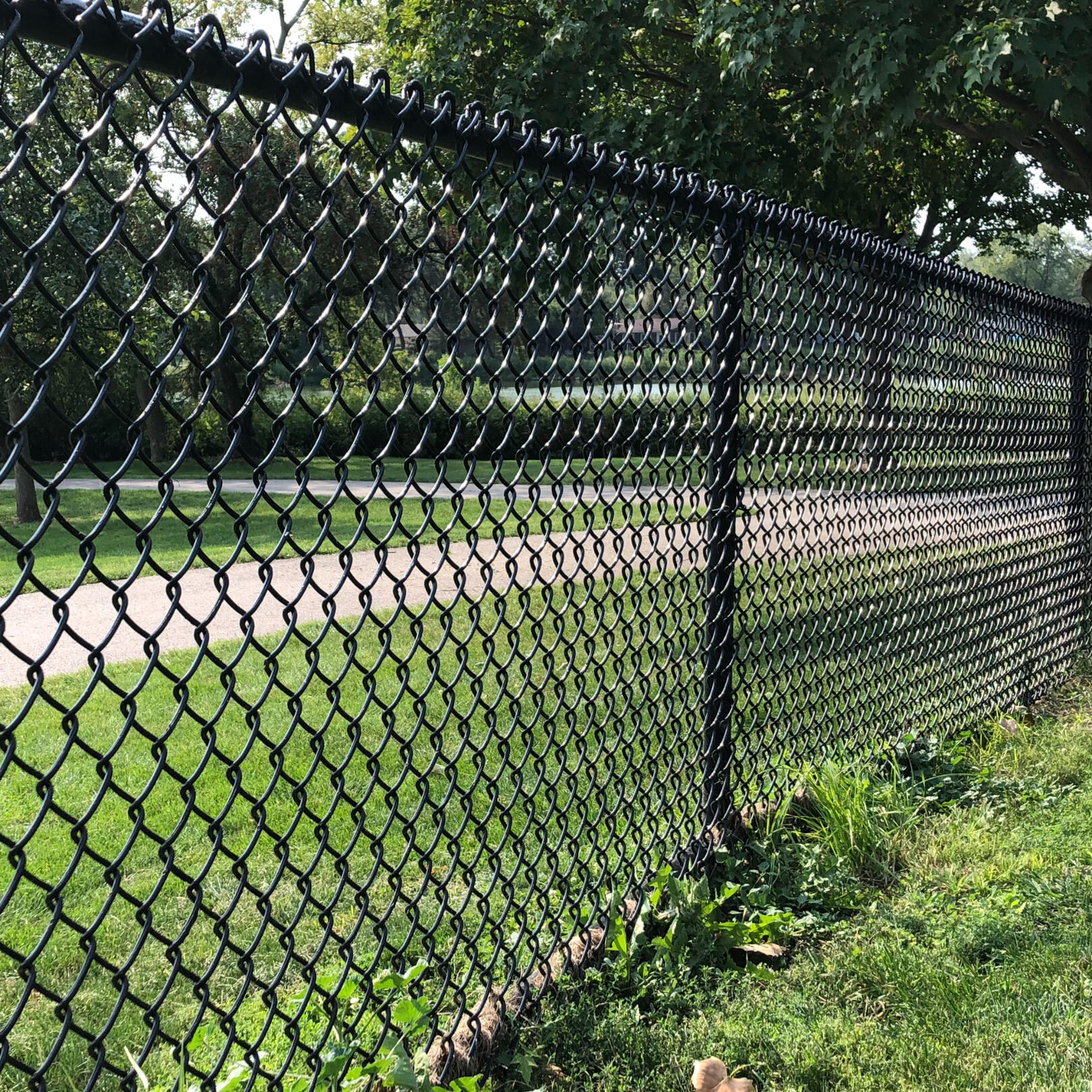 chain link fence Huntley fence company illinois